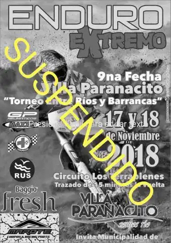 Se posterga Enduro Extremo en Villa Paranacito