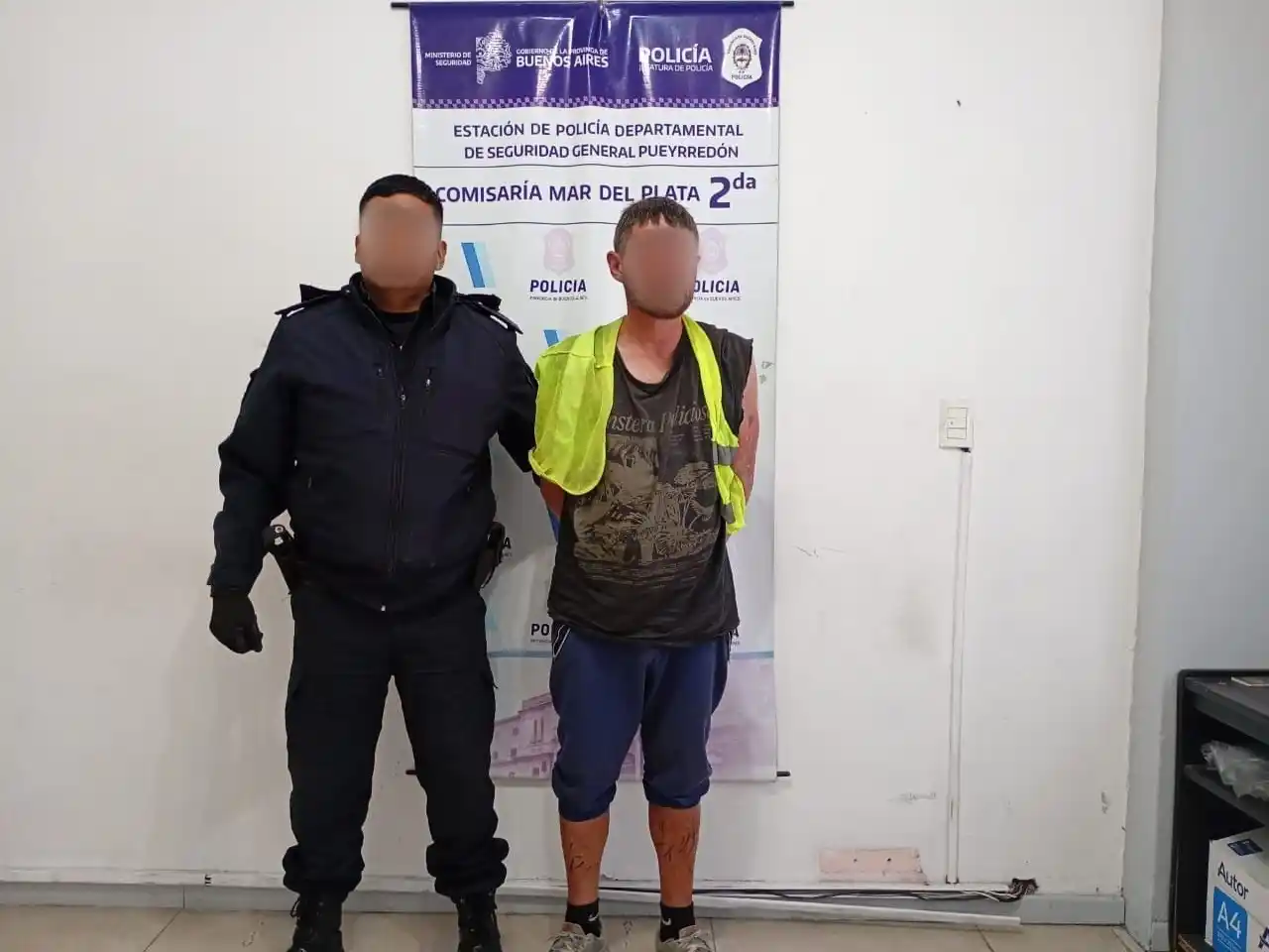 La Unidad Fiscal de Instrucción de Flagrancia, a cargo de la Dra. Baqueiro, indicó que no se adoptaron medidas inmediatas respecto del imputado.