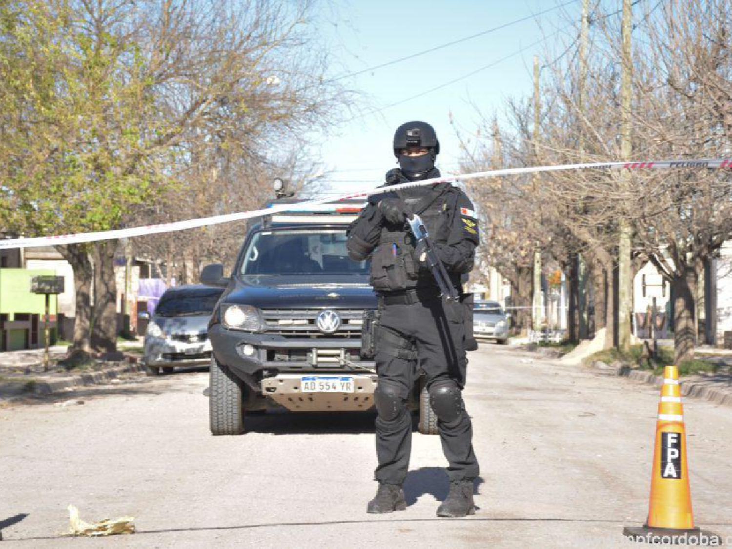 Banda narco: además del policía, cayó una mujer y un prófugo y secuestraron un arsenal