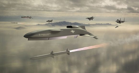LongShot: el avión de combate no tripulado lanzable desde cazas de General Atomics comenzará a volar el año que viene