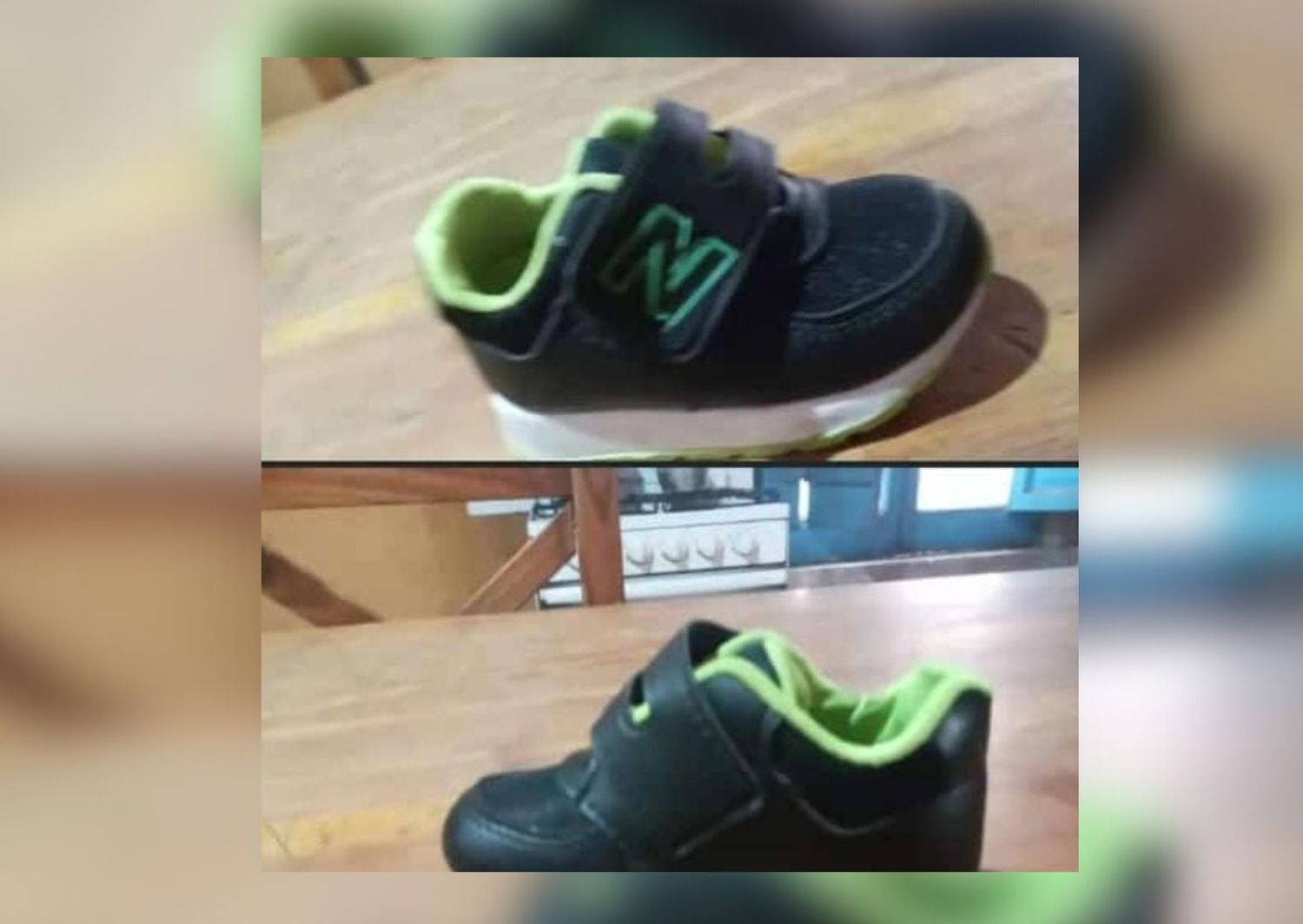 Zapatilla extraviada