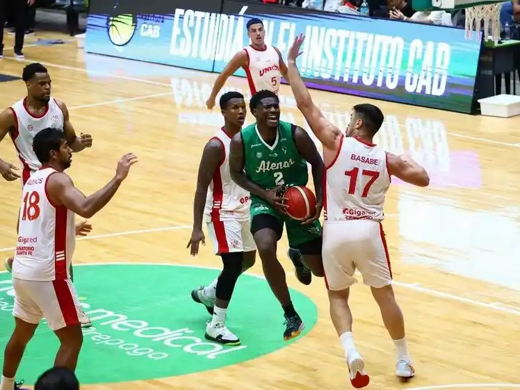 Atenas regresó a la victoria
al vencer a Unión de Santa Fe