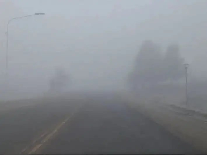 Miércoles con muy baja visibilidad por niebla. Imagen ilustrativa.