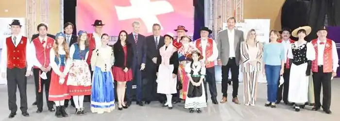 El embajador de Suiza, estuvo en Concordia  y participó del evento cultural y gastronómico