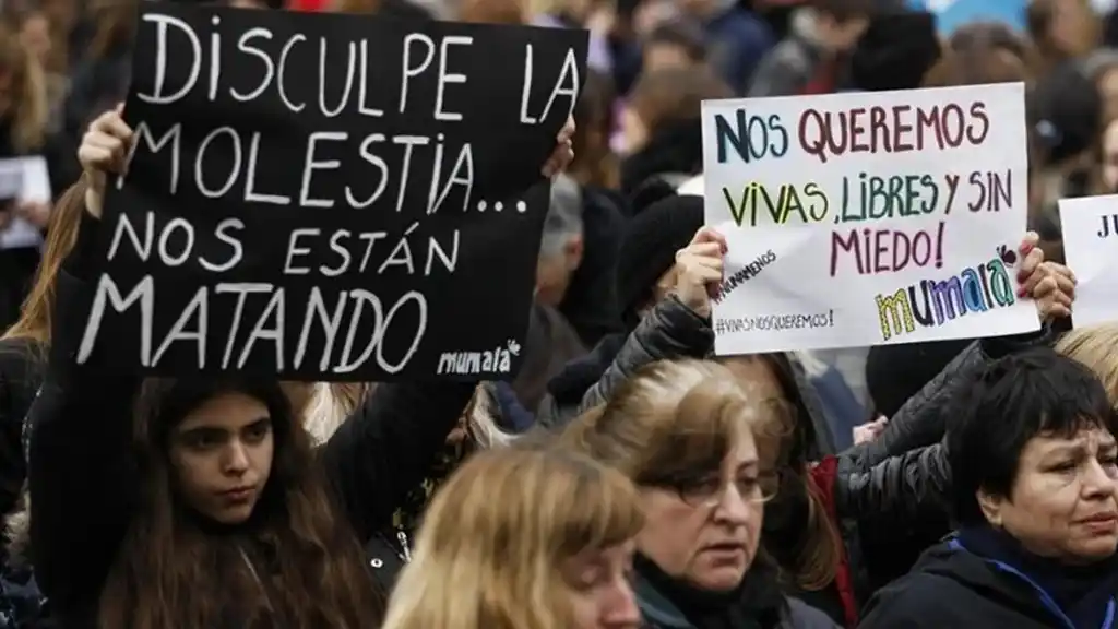 Las marchas contra los femicidios