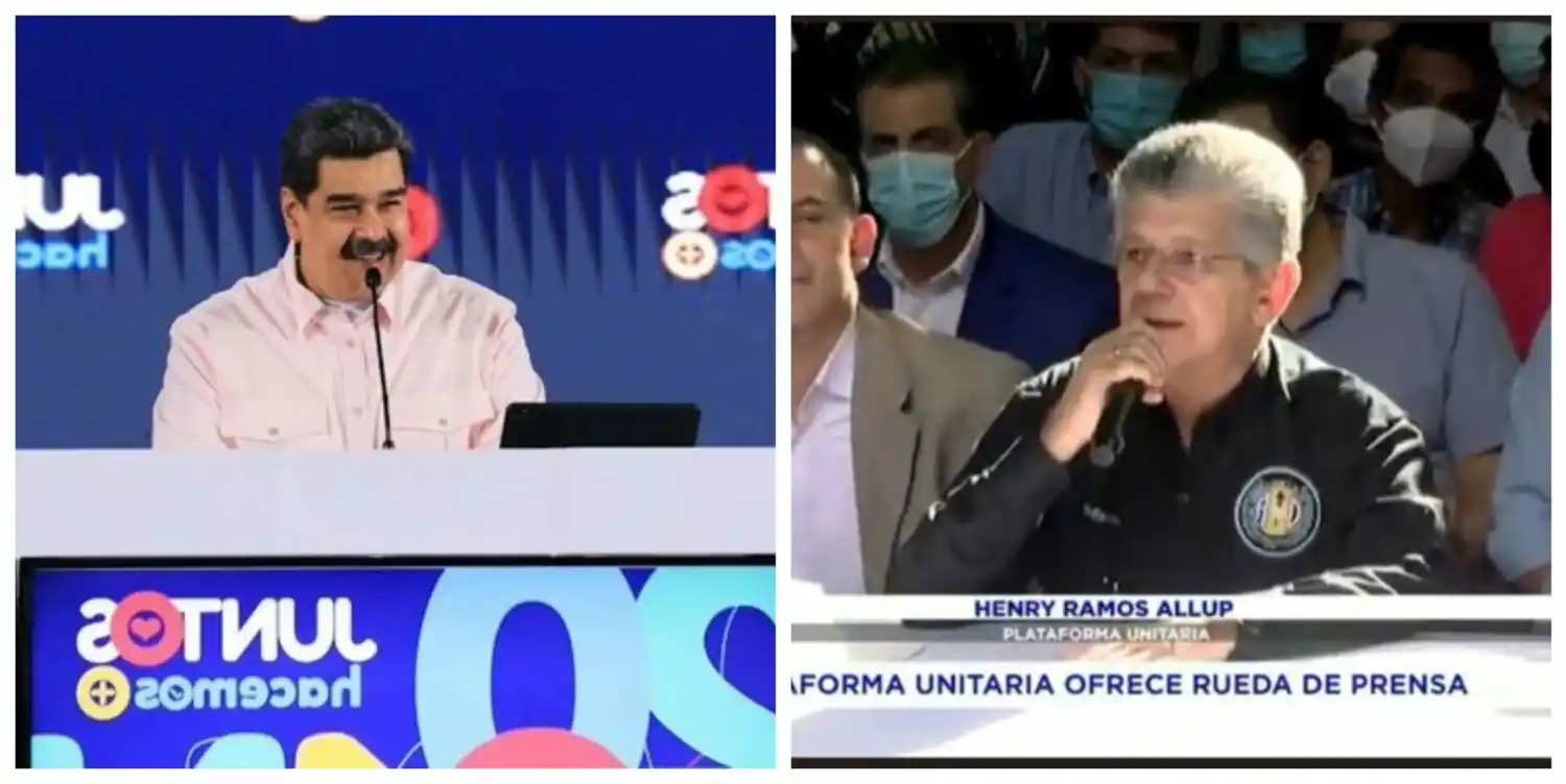 EL DÍA EN QUE MADURO felicitó a Henry Ramos Allup: cuando los discursos políticos cambian según las circunstancias