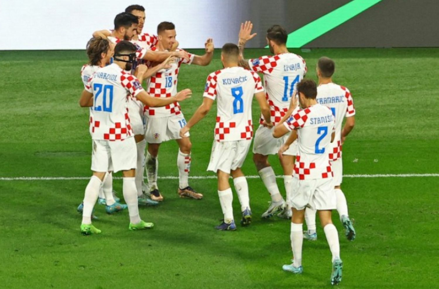 Croacia venció a Marruecos y volvió a subir al podio de la Copa del Mundo