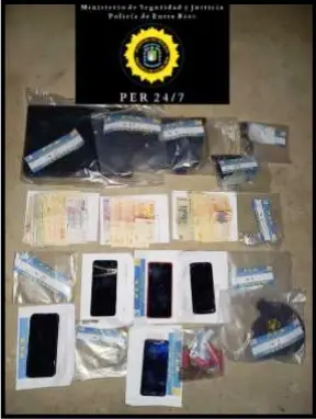 Dos detenidos y ochos  identificados en dos allanamientos por narcomenudeo