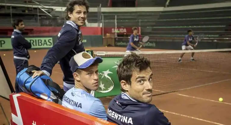 Copa Davis: Argentina se prepara en San Juan