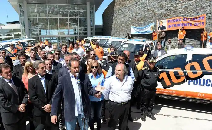 Scioli de recorrida por la Quinta Sección: "Combatimos la inseguridad con más policías e inclusión"