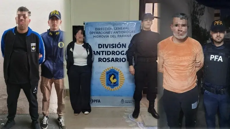 Tres detenidos por la PFA.