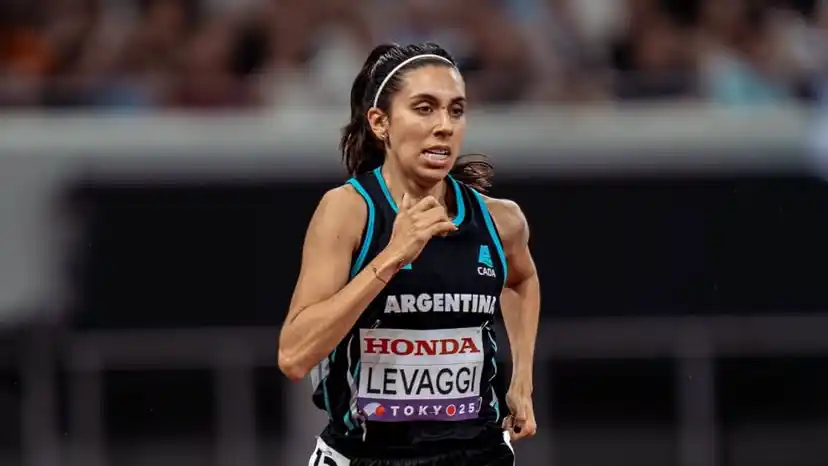 Micaela Levaggi en el Mundial (Foto: Sebastian Lasquera)