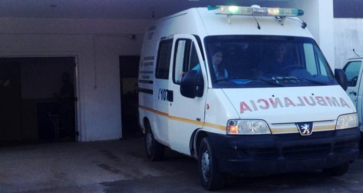 Motociclista sufrió lesiones leves