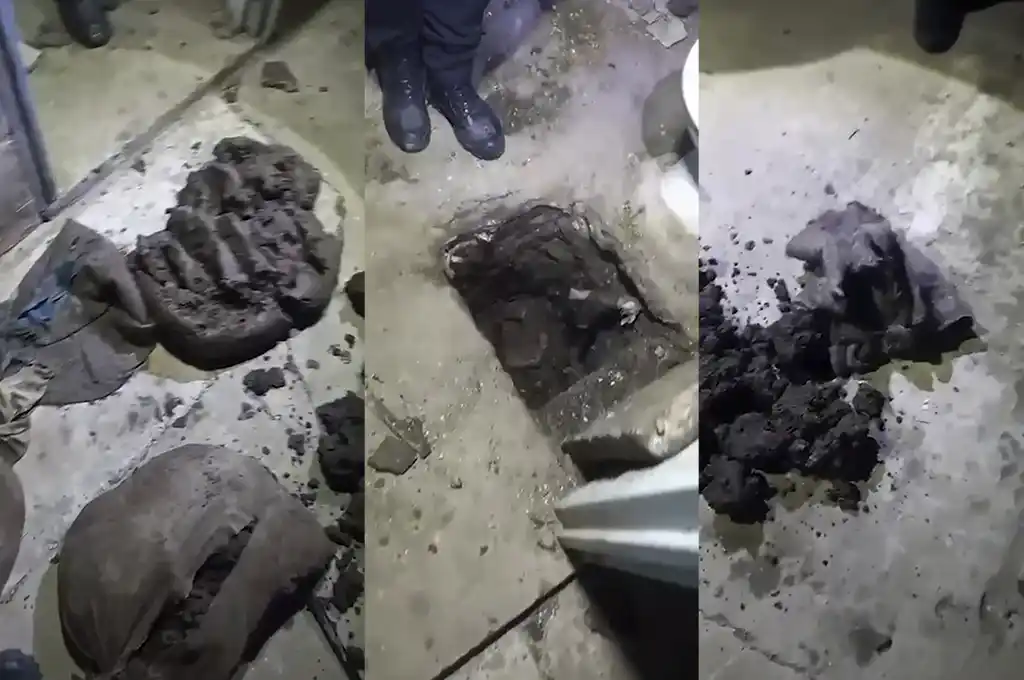 Hallaron un túnel en un baño del pabellón de alto perfil en Piñero: detectaron “un socavón de 70 centímetros”, afirmó Coudannes