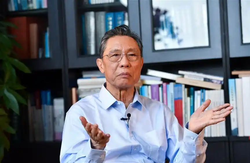 Zhong Nanshan, principal experto sanitario de China.