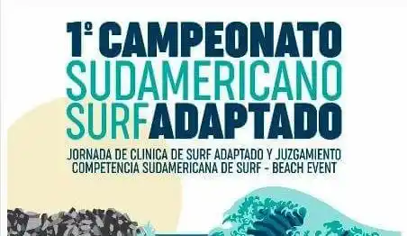 La ciudad se prepara para el Sudamericano de surf adaptado