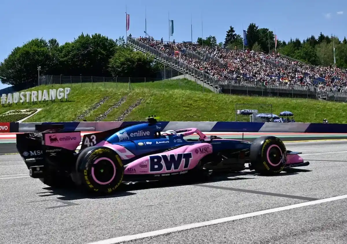 El piloto argentino finalizó en el puesto 15° en el Gran Premio de Austria. Foto: La Nación