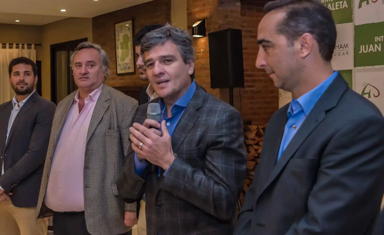 Zabaleta anunció que comenzarán a construir el primer Parque Industrial de Hurlingham