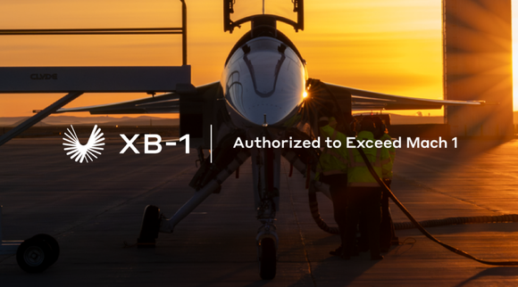 Boom Supersonic’s XB-1 to Make First Supersonic Flight on January 28, 2025