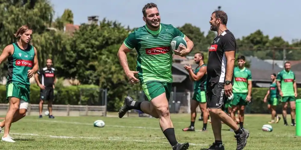 Ignacio Calles, en plena  pretemporada con Pau