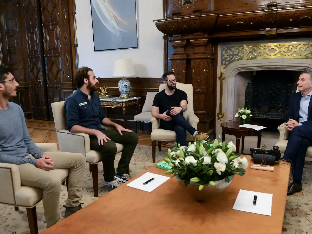 Macri recibió a emprendedores cordobeses 