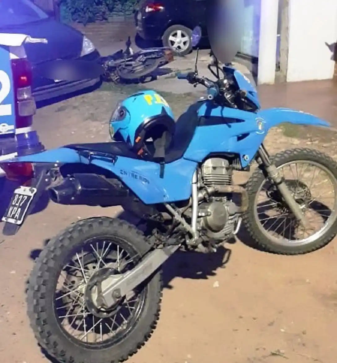 Secuestraron una moto y detuvieron a un joven luego de una persecución