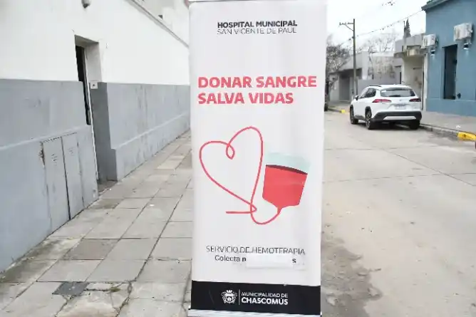Exitosa jornada de donación de sangre en el cuartel de Bomberos Voluntarios de Chascomús