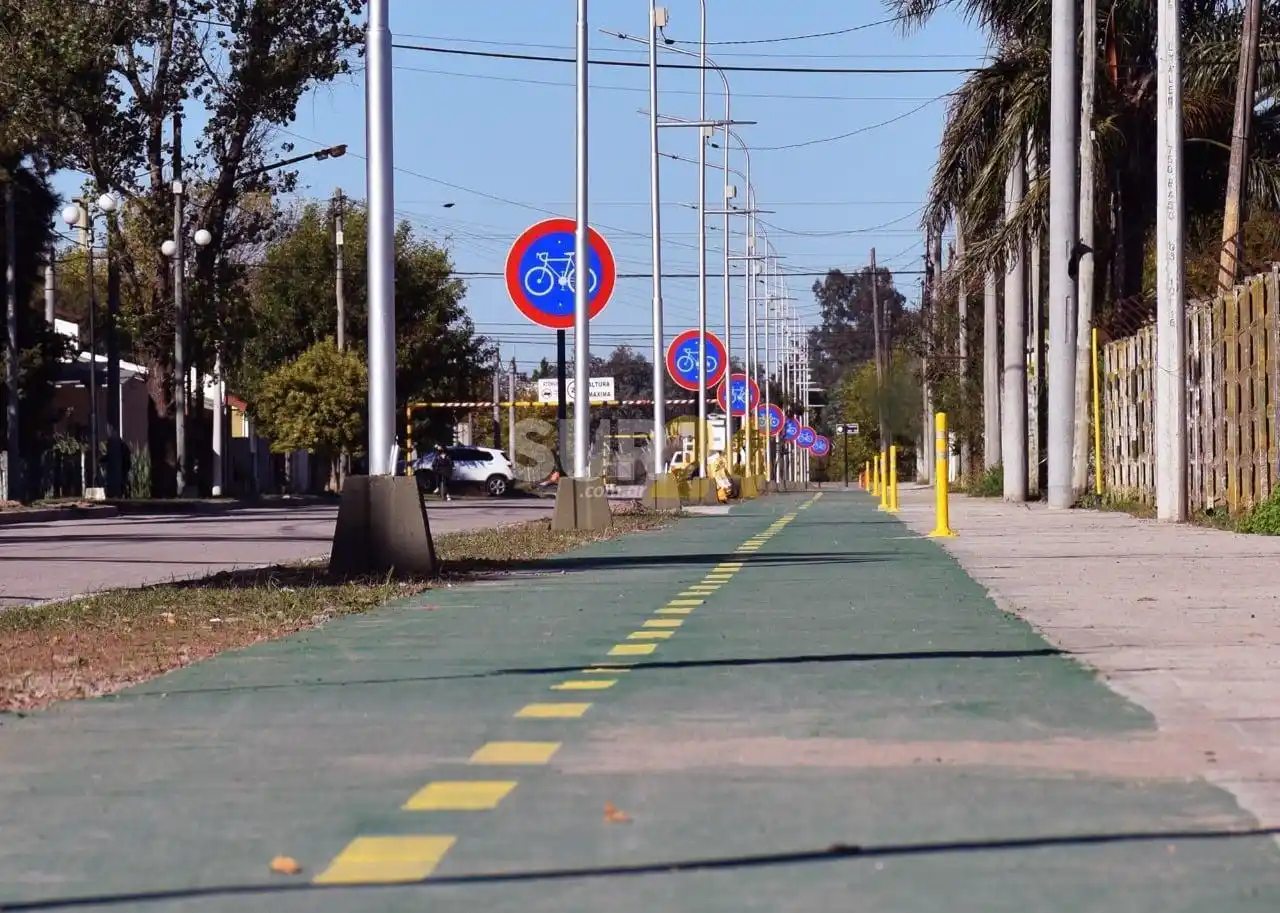 Rufino ya tiene una bicisenda