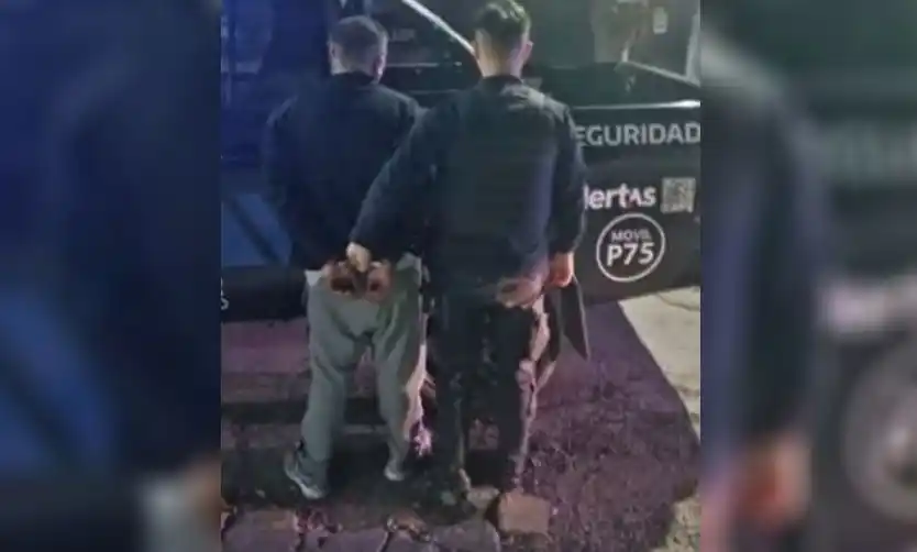 Detienen a un sujeto que intentó asaltar a un hombre en la calle
