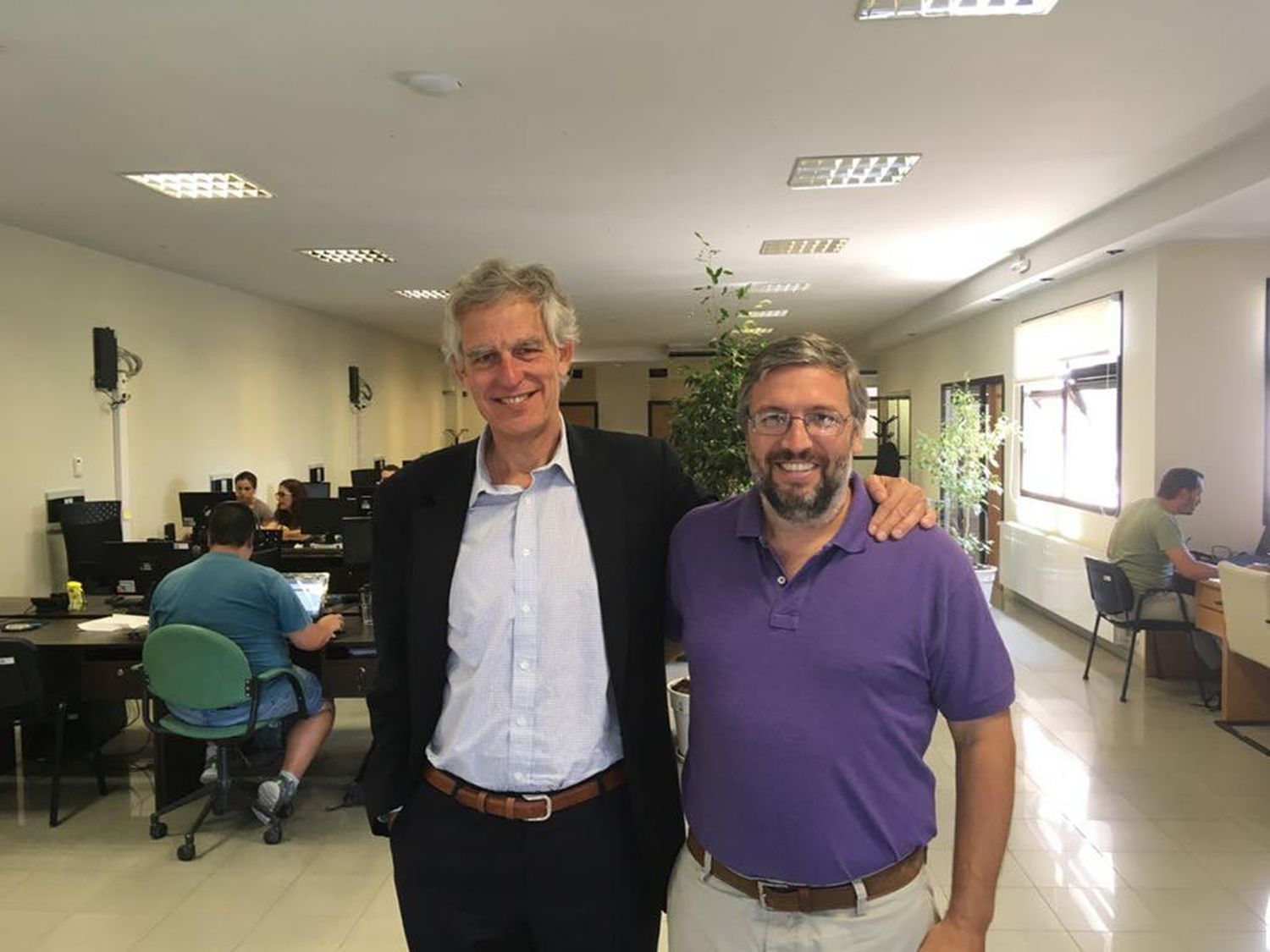 El secretario de Desarrollo Económico Local continúa su recorrida por empresas locales