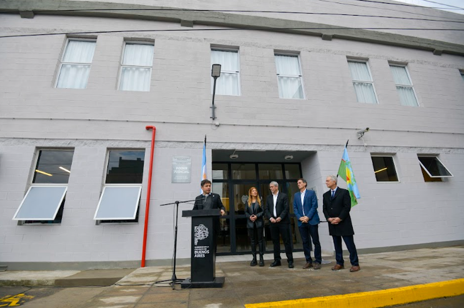 Inauguraron las obras de remodelación y ampliación del Polo Judicial de Avellaneda-Lanús