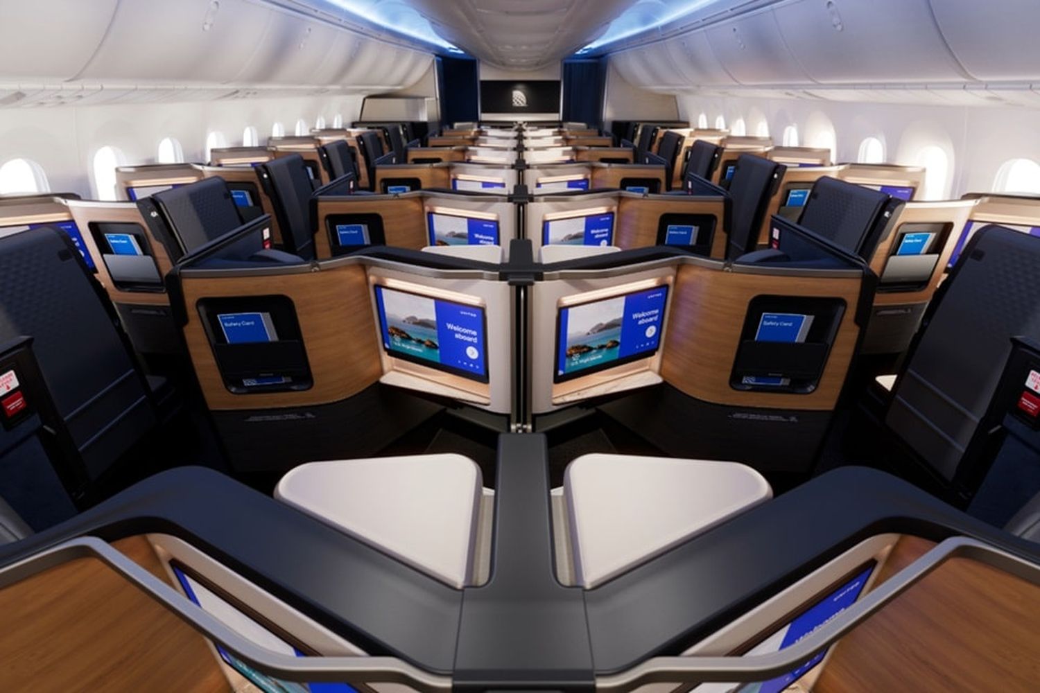 United Airlines presenta sus nuevas cabinas United Elevated
