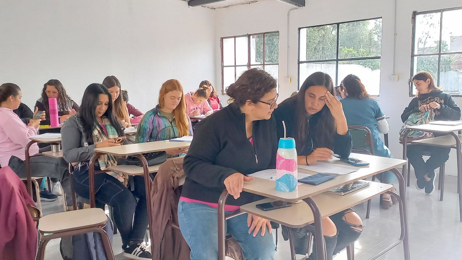 Curso. En el Centro de Formación Profesional Nº401