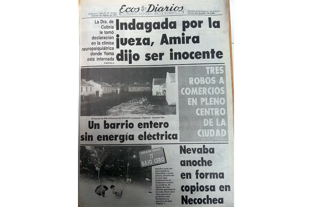 Jueves 1 de agosto de 1991
