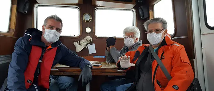Los prácticos en el Puerto continúan prestando servicio