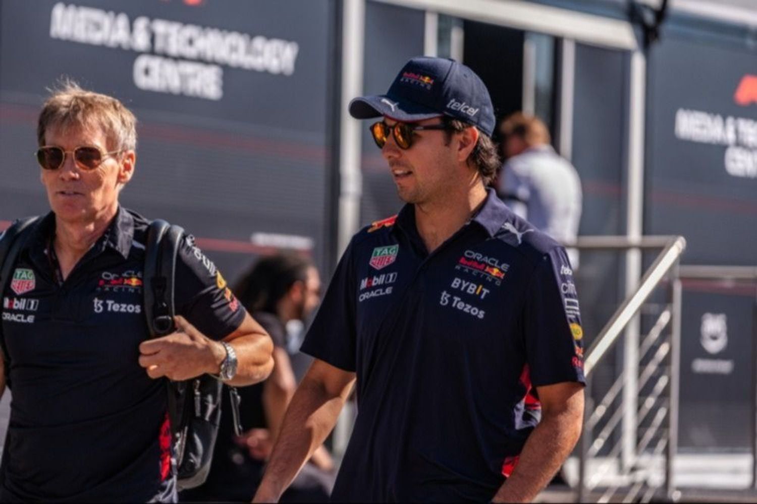 Entérate quién fue a visitar a Checo Pérez antes de la carrera en Austin
