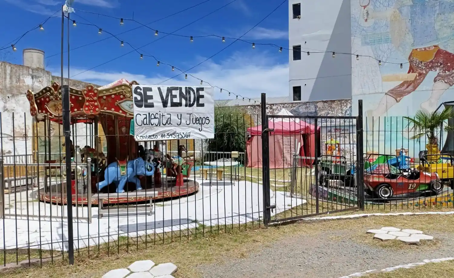 Controversia por la ubicación de la Calesita en esquina de Lastra y Mitre