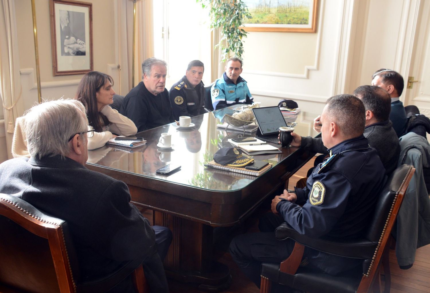 A partir de la reunión se puso en funcionamiento un Comando de Patrulla.