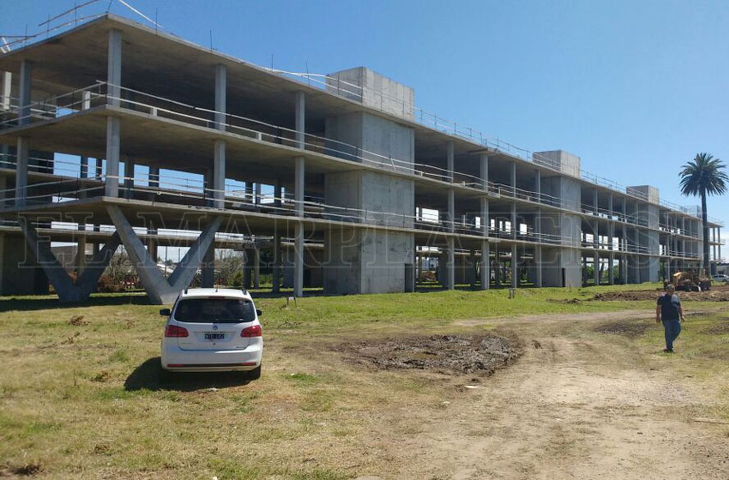 Habilitarán en una semana la playa de secuestros de Libertad y Tandil