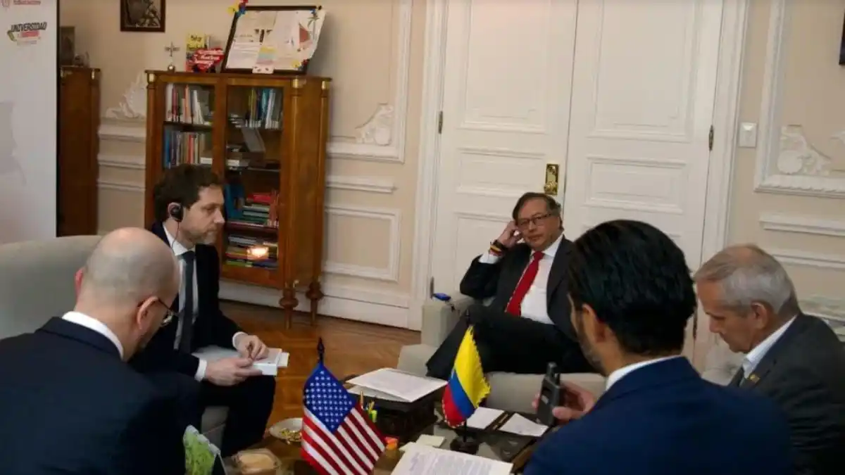Petro sostuvo reunión con delegados de Biden: hablaron del riesgo de que Maduro no permita elecciones libres