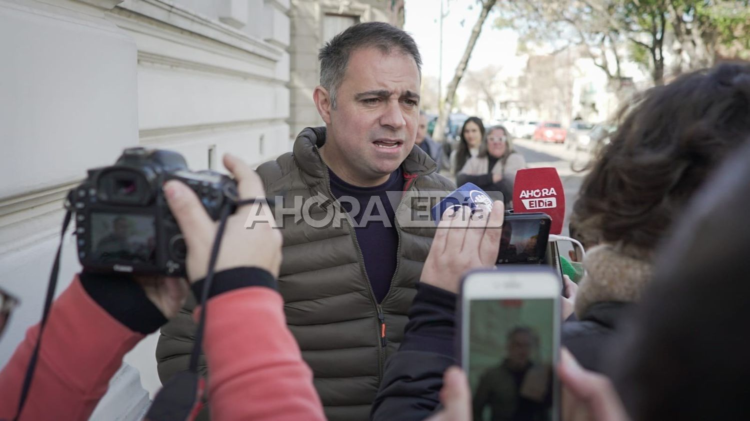 Mauricio “Palito” Davico votó y les deseó a todos los precandidatos “lo mejor”