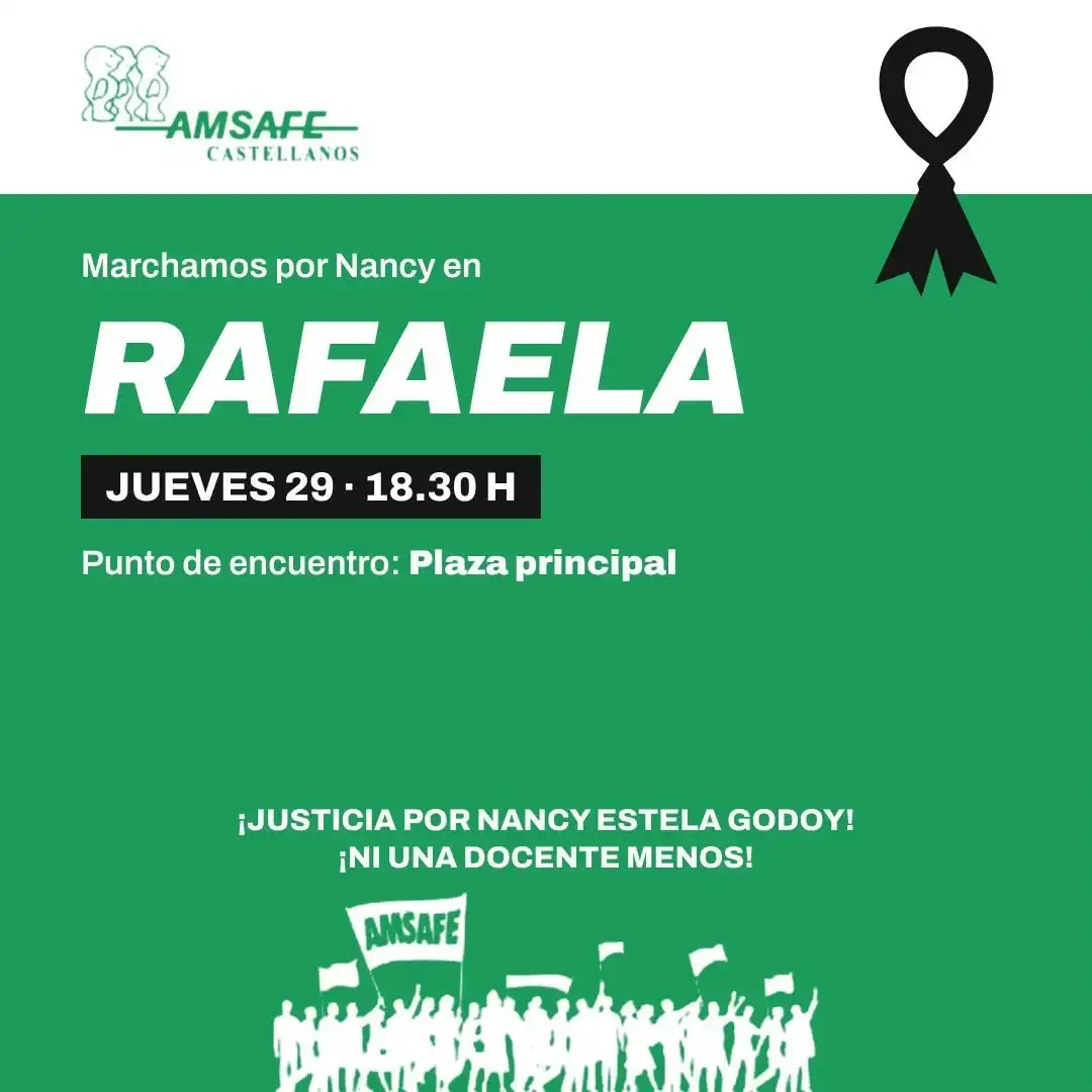amsafe castellanos movilización por nancy godoy