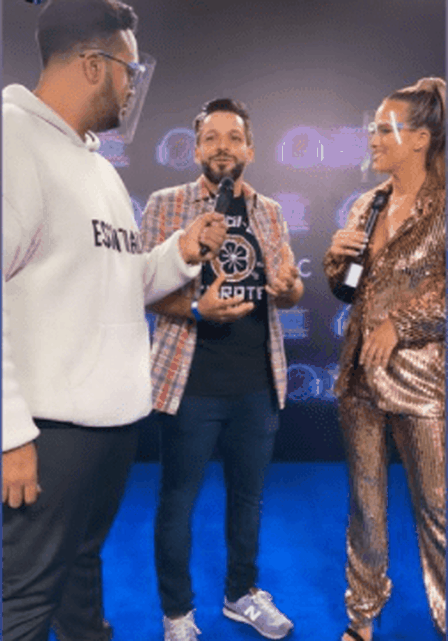 Antonio Díaz también participó en la gala.
