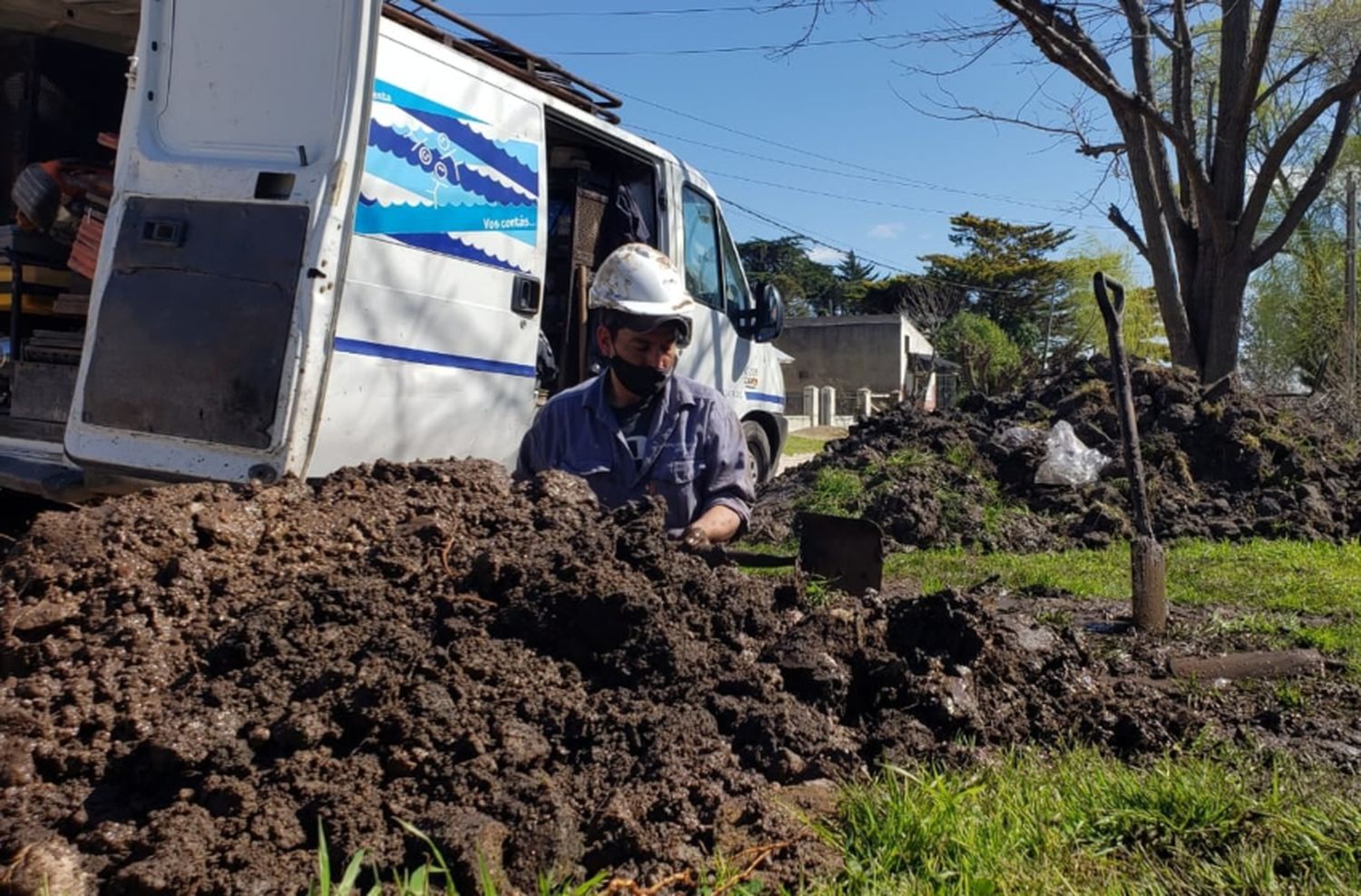 Finalizarán las obras de cloaca en el barrio Hipódromo