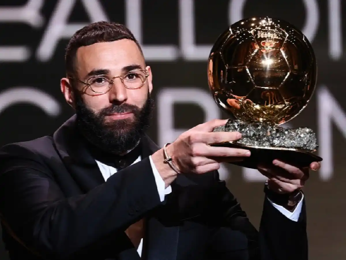 Karim Benzema ganó el Balón de Oro 2022