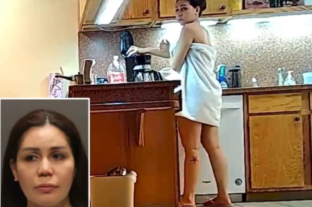 Una mujer es filmada intentando envenenar a un hombre