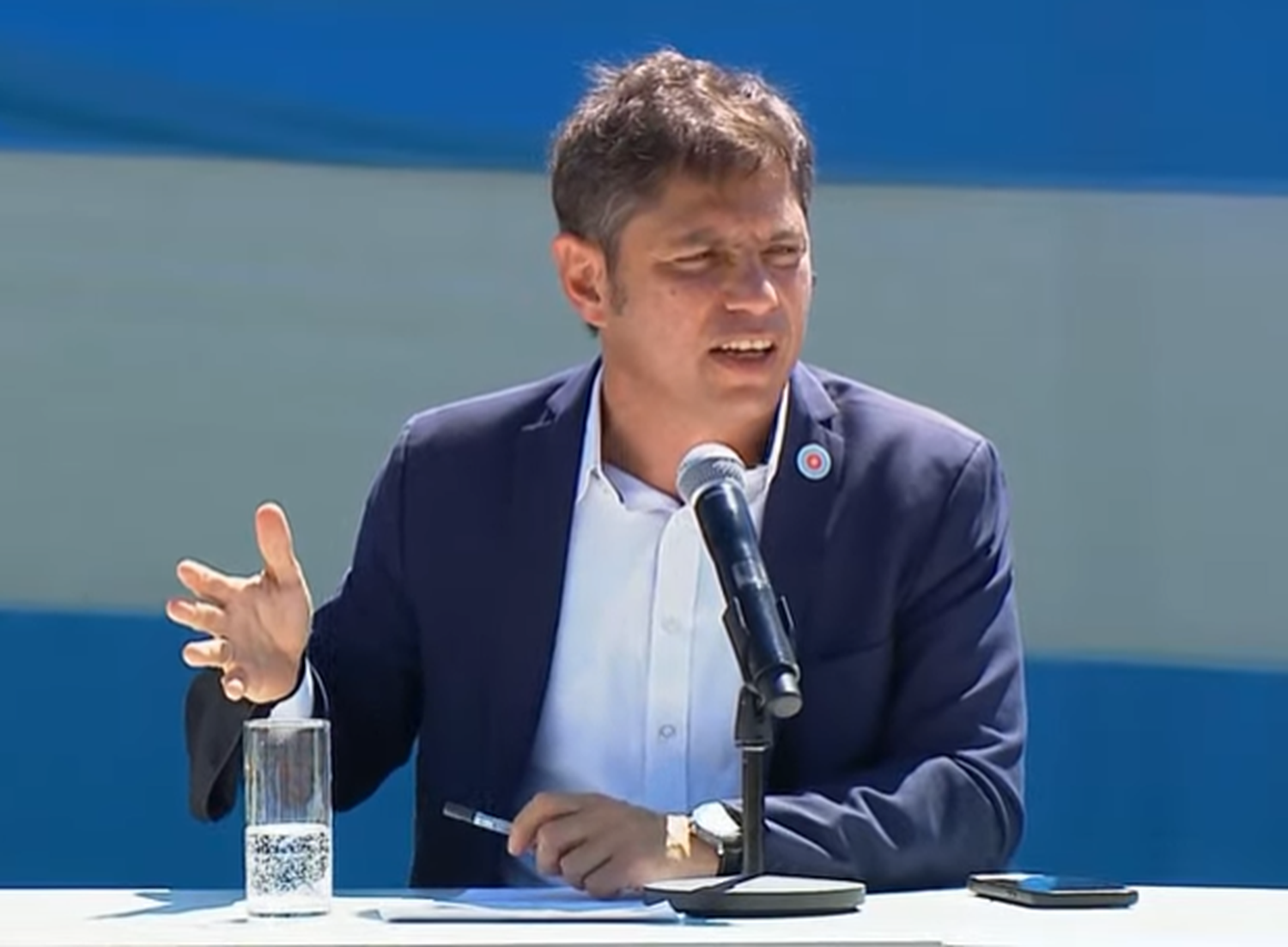 Kicillof en Malvinas Argentinas: Palos al macrismo e historia de los ferrocarriles en la inauguración de estación de tren
