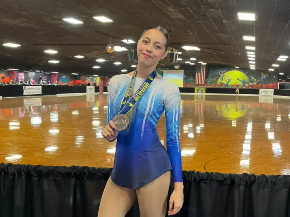 Alma Cesaretti fue segunda en la America´s Cup de Orlando. PH: agencia.