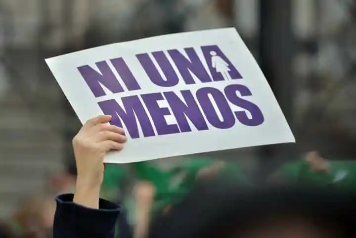 Reclamo. “Ni una menos” ya cumple nueve años