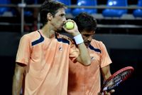 “Machi” González y Molteni no pudieron con los favoritos